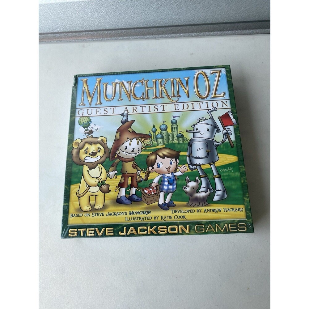 Munchkin Oz Board Game Guest Artist Edition Katie Cook Steve Jackson Games New